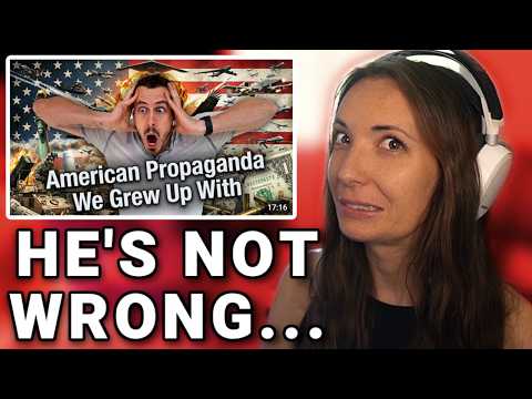 Video thumbnail: American Reacts to Why the World Thinks Americans Are Brainwashed