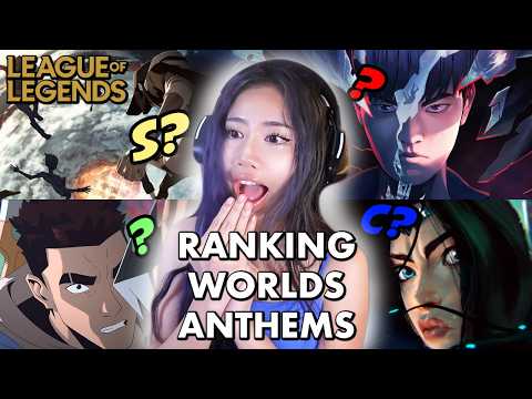 Video thumbnail: I Just Started League... So I Ranked Every Worlds Anthem ⭐