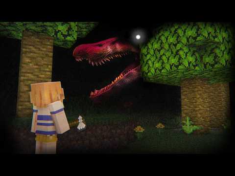 Video thumbnail: I Survived 7 Days In Minecraft's Dinosaur Analog Horror
