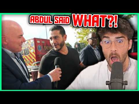 Video thumbnail: Abdul El-Sayed DESTROYS Trump in Viral Interview | Hasanabi Reacts