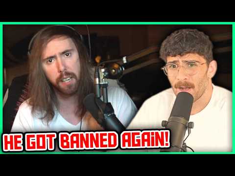 Video thumbnail: Asmongold Has Been BANNED On Twitch | Hasanabi Reacts