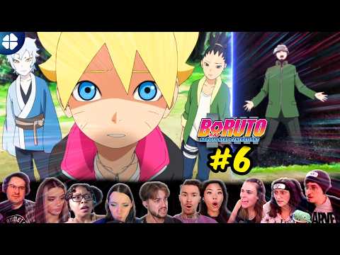 Video thumbnail: BORUTO Episode 6 Reaction Mashup | ナルト 疾風伝] [海外の反応]