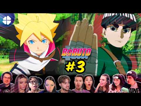 Video thumbnail: BORUTO Episode 3 Reaction Mashup | ナルト 疾風伝] [海外の反応]
