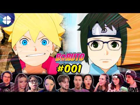 Video thumbnail: BORUTO Episode 1 Reaction Mashup | ナルト 疾風伝] [海外の反応]