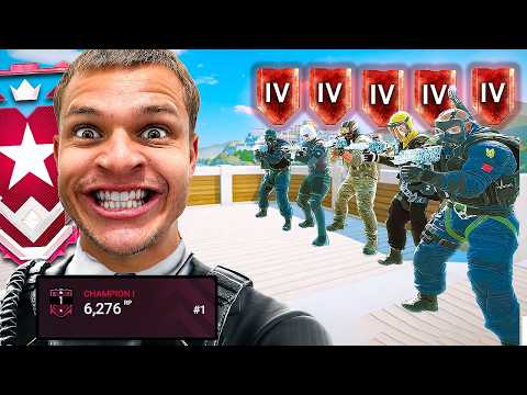 Video thumbnail: Can 1 Champion beat 5 Coppers in Rainbow Six Siege?