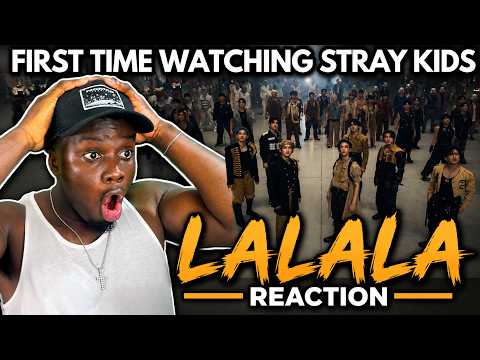 Video thumbnail: Stray Kids GO CRAZY!!! 🤯 FIRST TIME WATCHING STRAY KIDS LALALA MV REACTION
