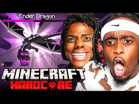 Video thumbnail: Kai Cenat & IShowSpeed Beat The Ender Dragon (Minecraft Hardcore)