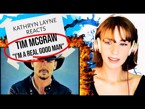 Video thumbnail: REACTION to Tim McGraw - "I'm A Real Good Man" FIRST TIME HEARING!!