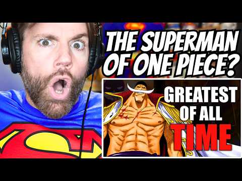 Video thumbnail: Superman Fan Reacts to There Will Never Be Another Whitebeard | One Piece