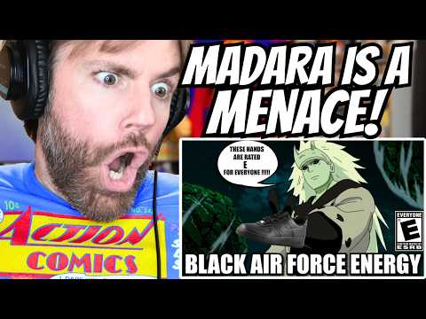 Video thumbnail: Superman Fan Reacts to MADARA AND THE SIX PATHS OF BLACK AIR FORCE ENERGY