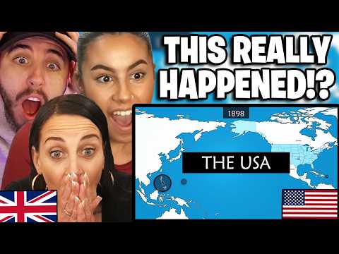 Thumbnail for British Family Reacts to The United States of America - Summary on a Map!