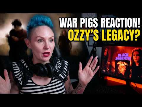 Video thumbnail: LIVE Reaction: Black Sabbath's War Pigs, One Year After Ozzy | Songwriter Reacts