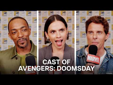 Video thumbnail: Avengers: Doomsday Cast at San Diego Comic-Con 2026!