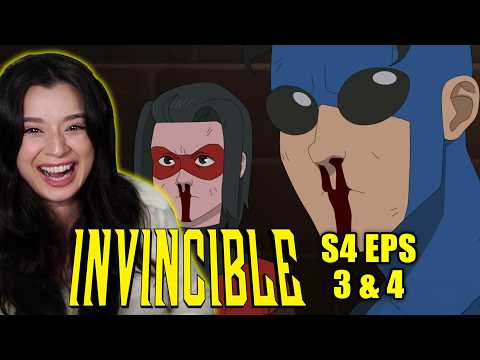 Video thumbnail: INVINCIBLE SEASON 4 EPISODE 3 & 4 (FIRST TIME WATCHING)