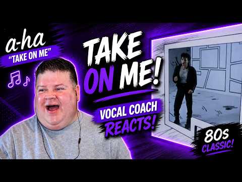 Video thumbnail: Vocal Coach Reacts to A-ha - Take On Me