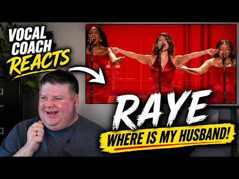 Video thumbnail: Vocal Coach Reacts to Raye - Where Is My Husband