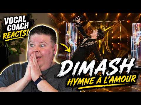 Video thumbnail: Vocal Coach Reacts to Dimash - Hymne à l'amour