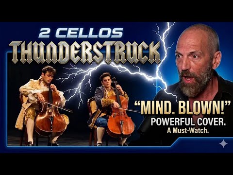 Video thumbnail: Guitarist Hears 2CELLOS For the First Time (Thunderstruck)-Pro Guitarist Reacts