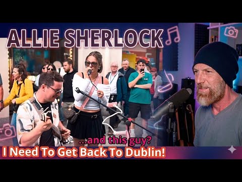 Video thumbnail: Allie Sherlock Sings SHALLOW With Street Musician-Pro Guitarist Reacts
