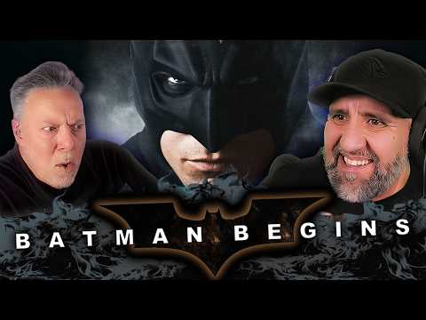 Video thumbnail: BATMAN BEGINS (2005) Movie Reaction | First Time Watch | Christopher Nolan | Christian Bale