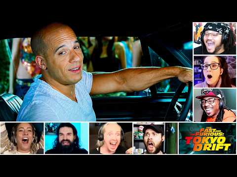 Video thumbnail: Reactors Reaction... VIN DIESEL Cameo! | The Fast and The Furious Tokyo Drift (2006) Movie Reaction