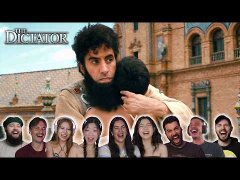Video thumbnail: BEST Reaction of "I'm Jewish!" in The Dictator (2012) | Reaction Mashup
