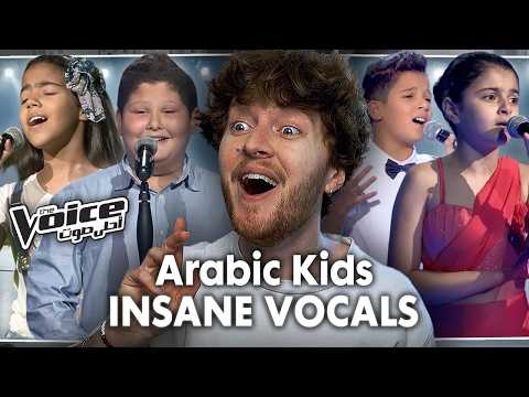 Thumbnail for ARABIC KIDS Have INSANE Voices! (MBC The Voice Kids Reaction)