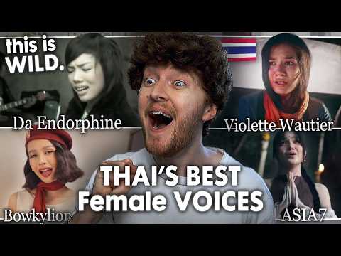 Thumbnail for Best THAI Female SINGERS! (Da Endorphine, Violette Wautier, Bowkylion, ASIA7 | Reaction)