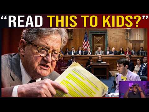Video thumbnail: Sen. Kennedy Reads The School Books… Then Witnesses GO QUIET