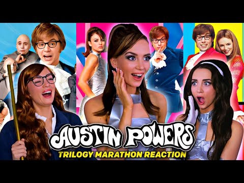 Video thumbnail: BRITISH GIRL's FIRST TIME WATCHING * AUSTIN POWERS * MOVIE MARATHON REACTION!!! Trilogy Compilation!