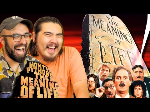Video thumbnail: *MONTY PYTHON'S THE MEANING OF LIFE* had us ecstatic (First time watching reaction)