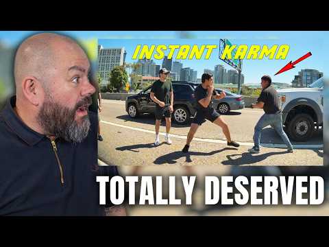 Video thumbnail: ARROGANT DUDE GETS HUMBLED | Best of Road Rage REACTION | OFFICE BLOKES REACT!!