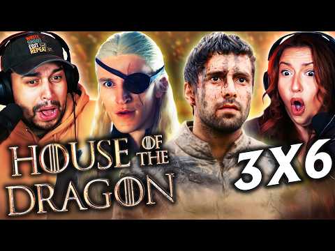 Thumbnail for HOUSE OF THE DRAGON SEASON 3 EPISODE 6 REACTION – GAME OF THRONES PREQUEL SERIES – REVIEW
