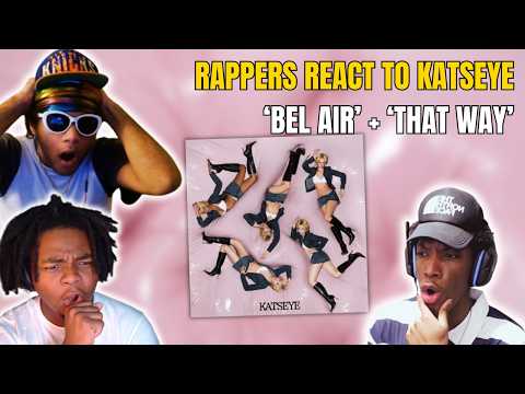 Video thumbnail: RAPPERS REACT TO KATSEYE "WILD" EP "Bel Air' & 'That Way" (SO CATCHY!)