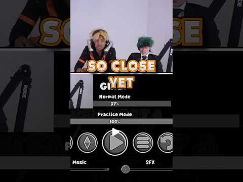 Thumbnail for MHA Voice Actors React to Geometry Dash CRINGE