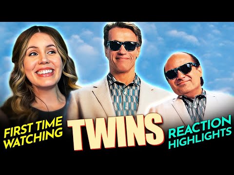 Video thumbnail: Cami doubling down with TWINS (1988) Movie Reaction FIRST TIME WATCHING [Reissue]