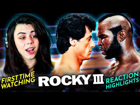 Video thumbnail: Leia completely knocked out by ROCKY III (1982) Movie Reaction FIRST TIME WATCHING