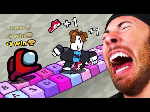 Thumbnail for Mini Crewmate Vs Roblox Keyboard Escape!