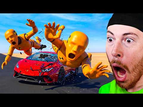 Thumbnail for CRAZY CAR CRASH ANIMATIONS! *No Seatbelt*
