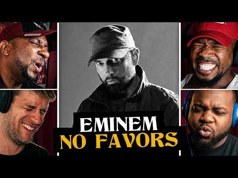 Video thumbnail: This Should be Humanly IMPOSSIBLE!🔥 Eminem - No Favors VERSE | EPIC Reaction Mashup