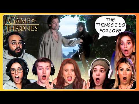 Video thumbnail: Jaime Lannister Pushes Bran from the Tower | Game of Thrones Movie Reaction Compilation