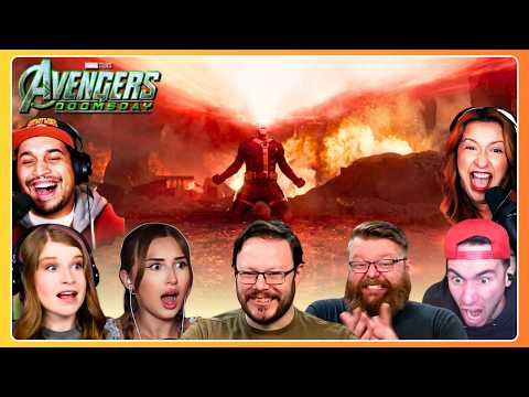 Video thumbnail: Avengers: Doomsday Trailer Reactions | Avengers: Doomsday (2026) Movie Reaction Compilation