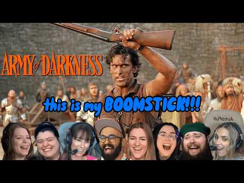 Video thumbnail: Best Reactions to "Army of Darkness Memorable Quotes" | Army of Darkness (1992)