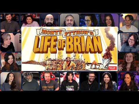 Video thumbnail: MONTY PYTHON LIFE OF BRIAN (1979) REACTION MASHUP