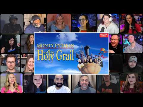 Video thumbnail: MONTY PYTHON AND THE HOLY GRAIL (1975) REACTION MASHUP