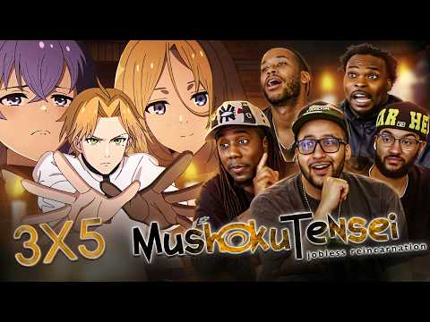 Thumbnail for The Best Night of Rudeus's Life! Mushoku Tensei 3x5 REACTION