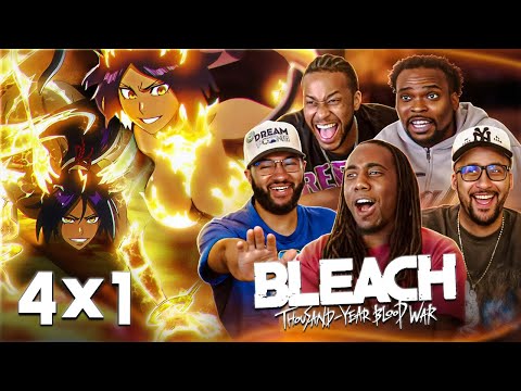 Thumbnail for God of Thunder Yoruichi! Bleach Thousand Year Blood War 4x1 REACTION