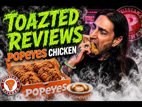 Video thumbnail: TOAZTED REVIEWS ( POPEYES EDITION )