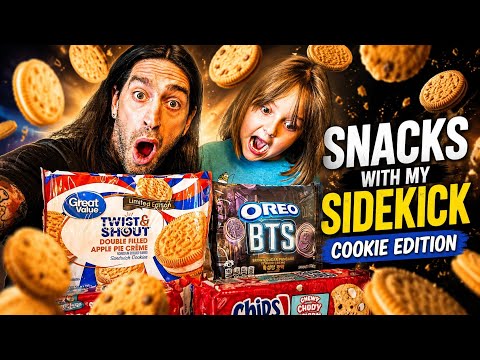 Video thumbnail: SNACKS WITH MY SIDEKICK | ALL COOKIES