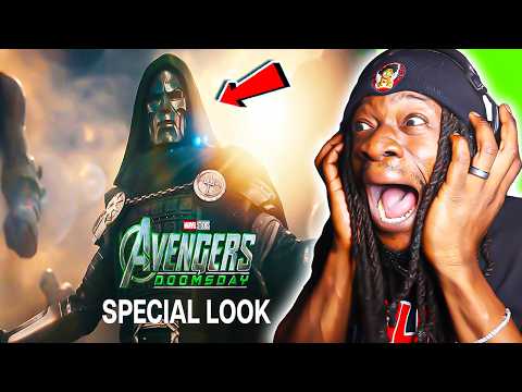 Video thumbnail: DOOM WILL END THE MCU! Avengers: Doomsday | Special Look | In Theaters December 18 (REACTION)